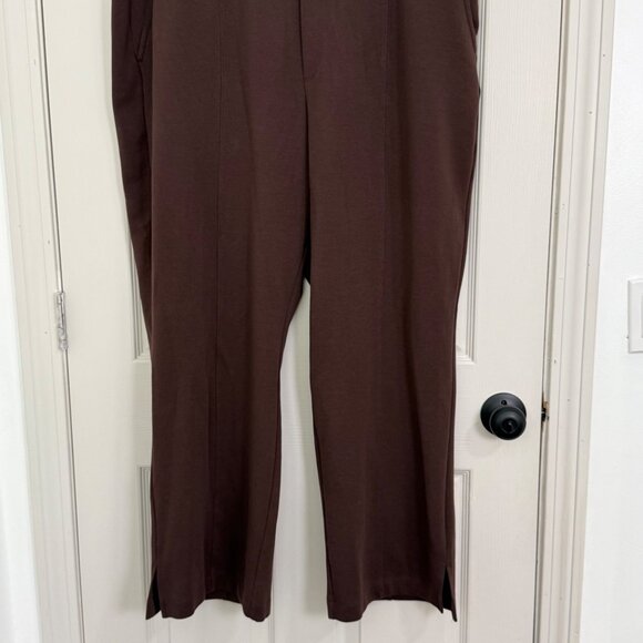 Old Navy Active Dynamic Fleece Sweatpants Womens XXL Brown High Rise Wide Leg - Picture 5 of 12